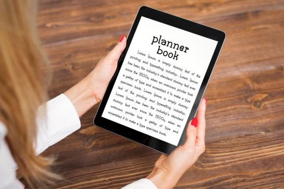 Planner Book Font PNG with transparent background - Preview 4