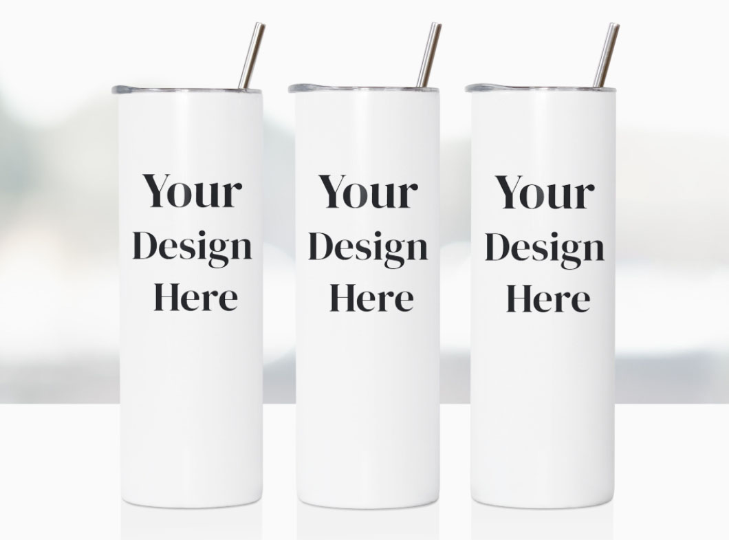 20oz Skinny Tumbler Mockup Graphic by Mockup Designs  Creative Fabrica