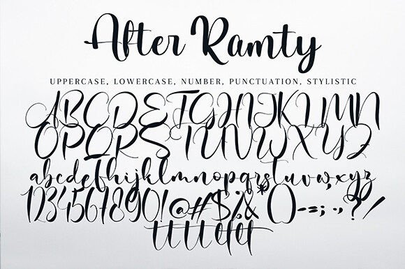 After Ramty Font - Preview 5