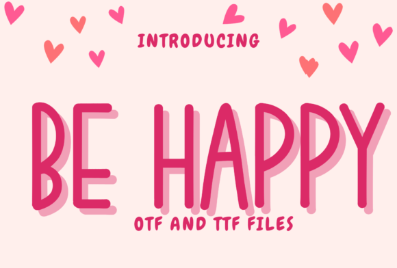 Be Happy Fonts