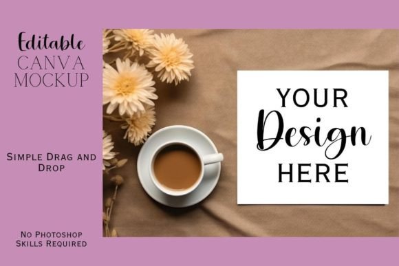 Canva Flat Lay Mockup