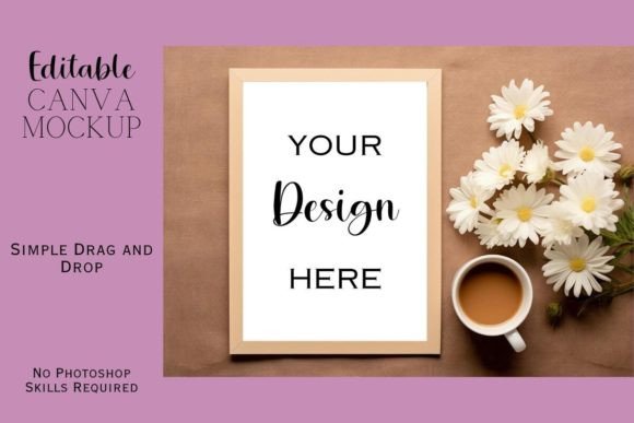 Canva Flat Lay Mockup