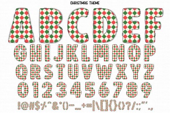 Christmas Theme Font - Preview 2