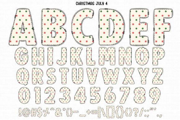 Christmas Theme Font - Preview 5