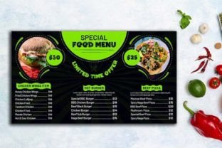 Digital Food Menu Template Graphic by mristudio · Creative Fabrica