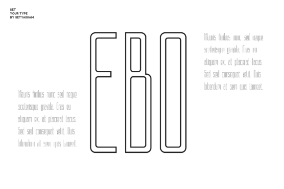 Goebook Font - Preview 3