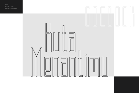 Goebook Font - Preview 4