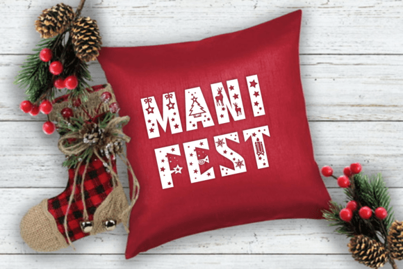 Manifest Font PNG with transparent background - Preview 1