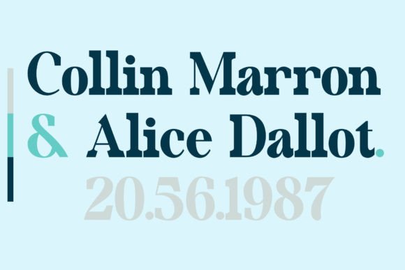 Molgen Font PNG with transparent background - Preview 3