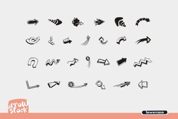Arrow Stock Font - Preview 2