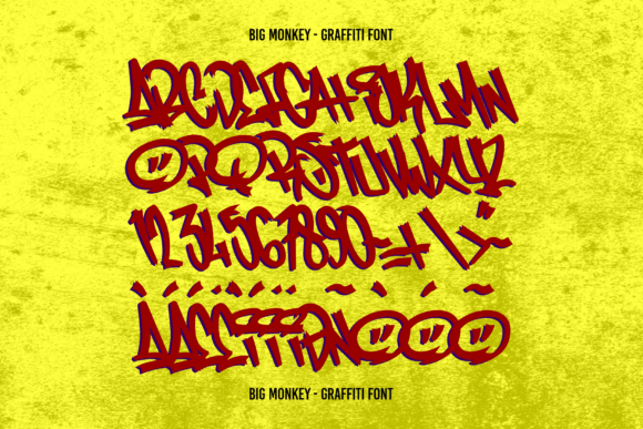 Big Monkey Font - Preview 1