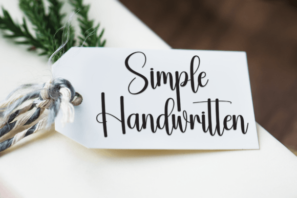 Book Signature Font - Preview 4