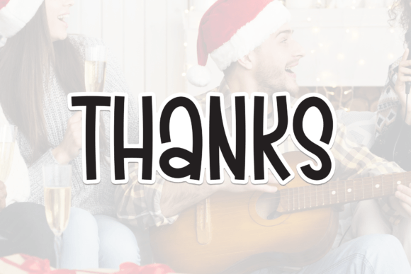Christmas Caroling Font - Preview 6
