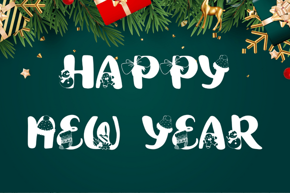 Christmas Font - Preview 1