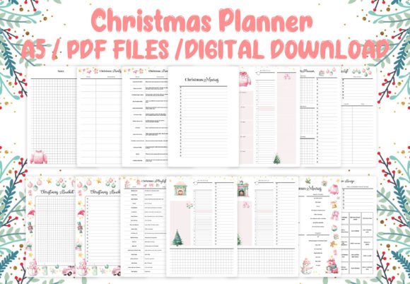 Christmas Planner Printable Pdf Files