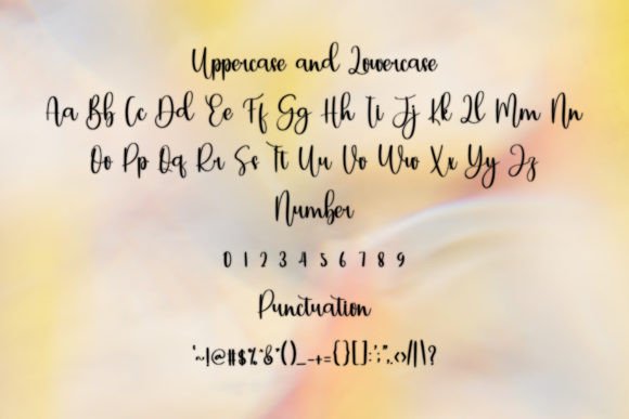 Christmas Wedding Font - Preview 5