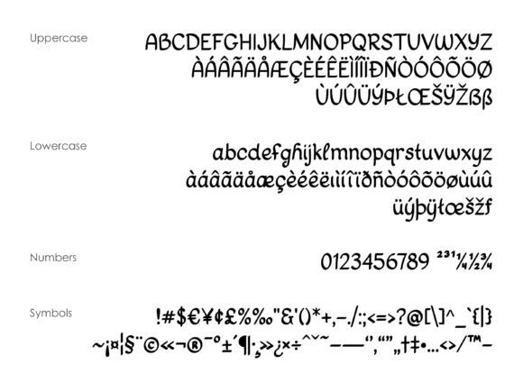 Country Home Font PNG with transparent background - Preview 6