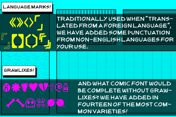Doujinshi Sans - Bold Font font preview - 4