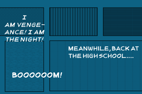 Doujinshi Sans - Regular Font PNG with transparent background - Preview 6