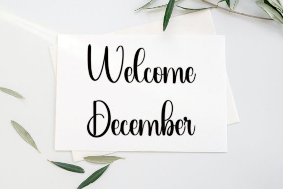 Family Christmas Font - Preview 4
