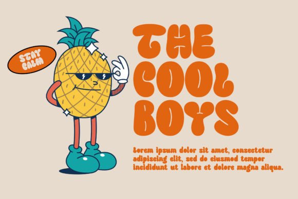 Funy Beach Font - Preview 2