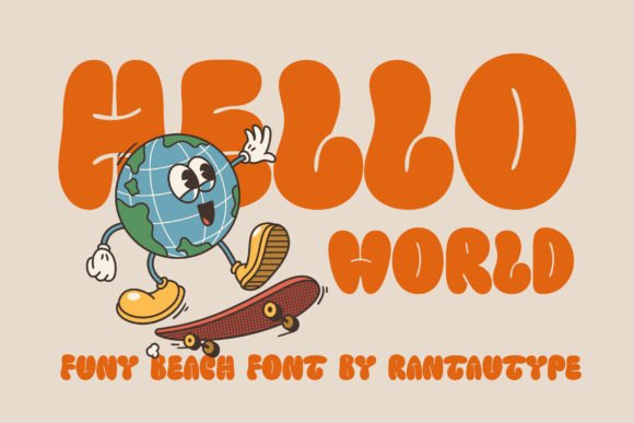 Funy Beach Font - Preview 3