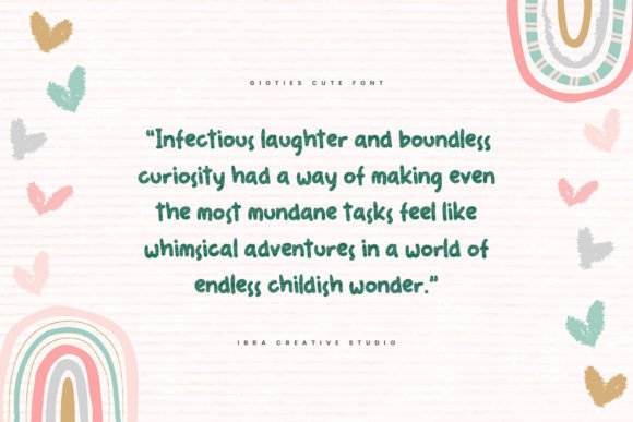 Gioties Font - Preview 5