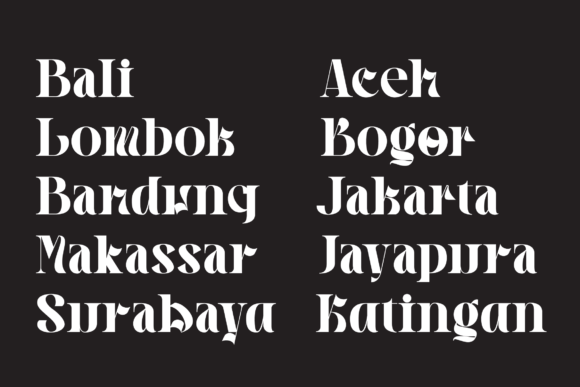 Hegarown Font - Preview 6