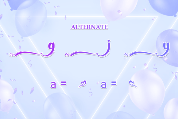 Hello Birthday Font - Preview 6