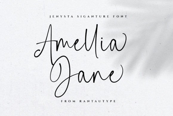 Jesyta Font PNG with transparent background - Preview 1