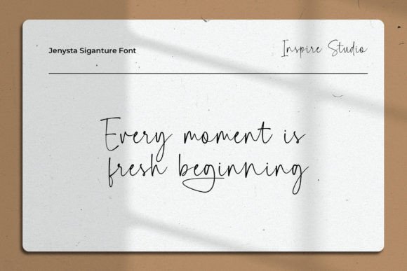 Jesyta Font PNG with transparent background - Preview 3