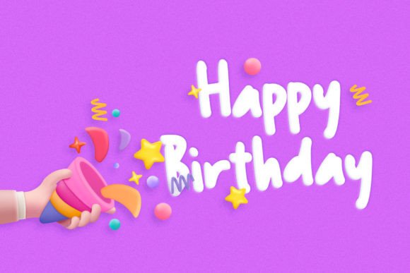 Lucky Organics Font PNG with transparent background - Preview 1
