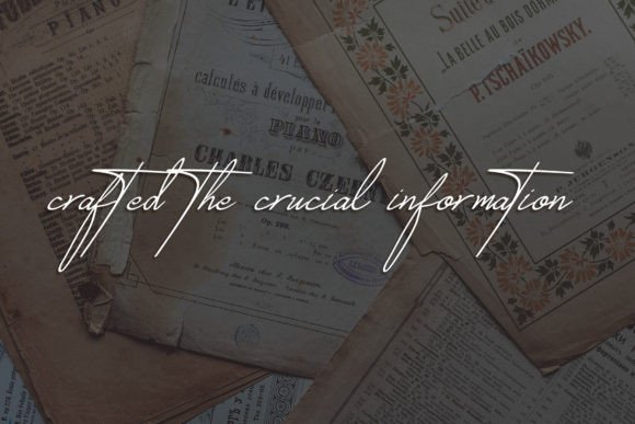 Mikaila Signature Font font preview - 1