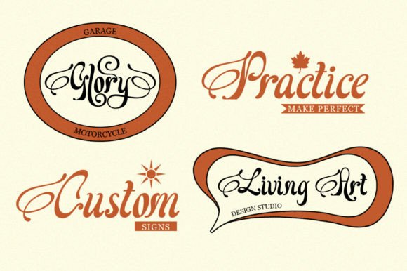 Shallowent Font PNG with transparent background - Preview 4