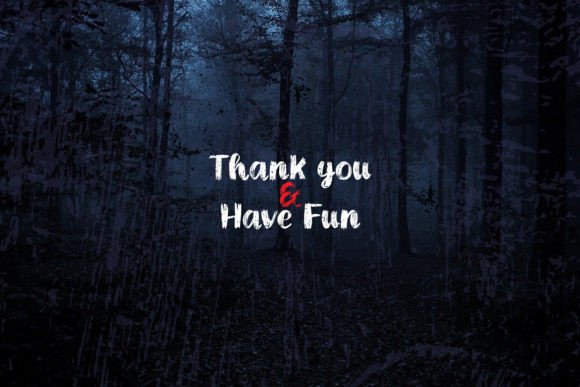 Sinister Stroke Font PNG with transparent background - Preview 1