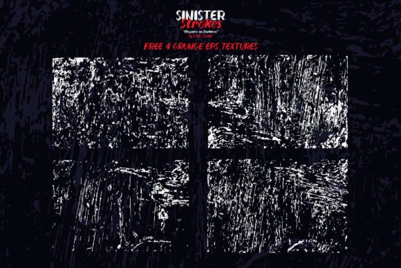Sinister Stroke Font PNG with transparent background - Preview 3