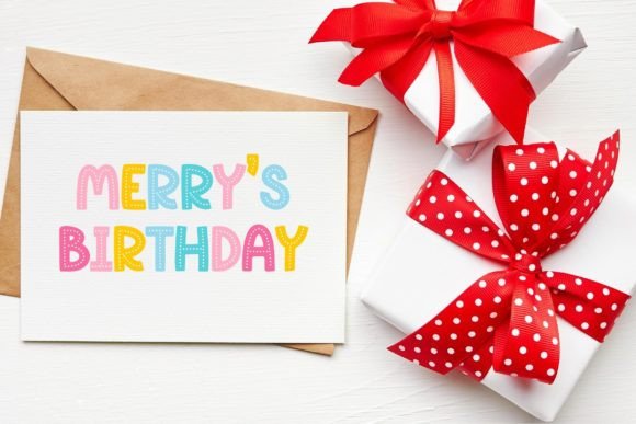 Birthday Girl Font - Preview 3
