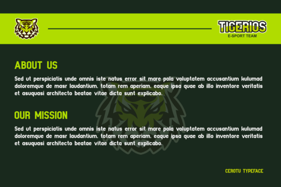 Cerotu Font - Preview 5