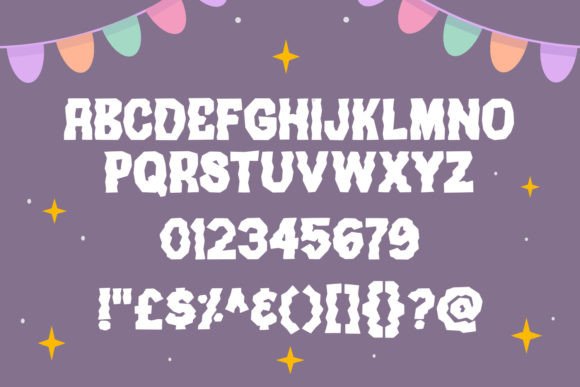 Darky Ghost Font - Preview 2