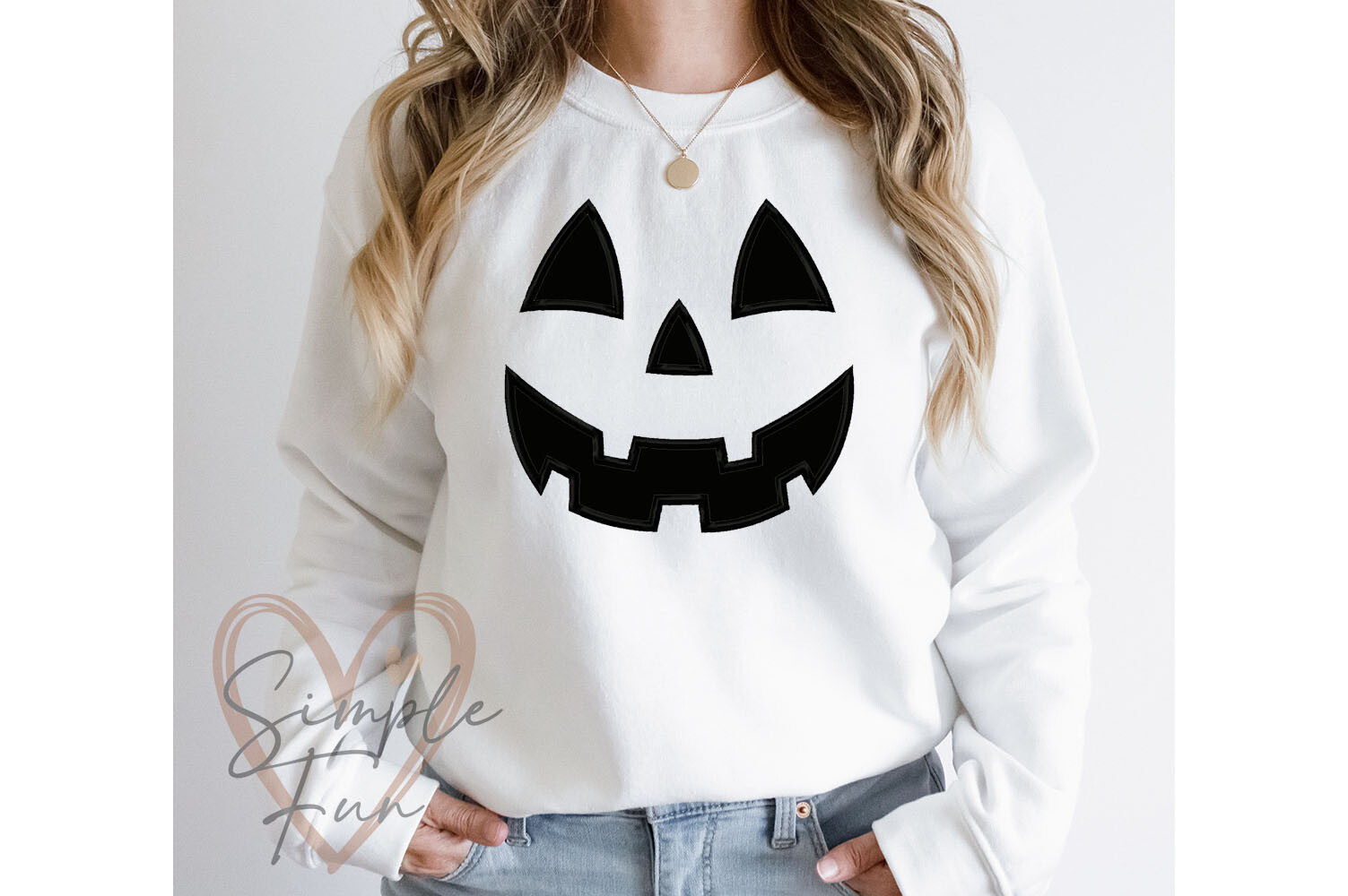 Jack O Lantern Applique Embroidery