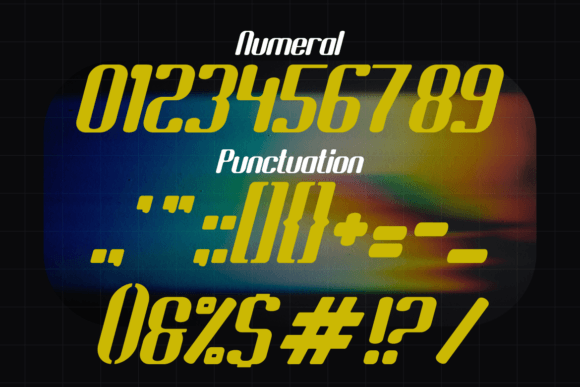 Saturas Font PNG with transparent background - Preview 2