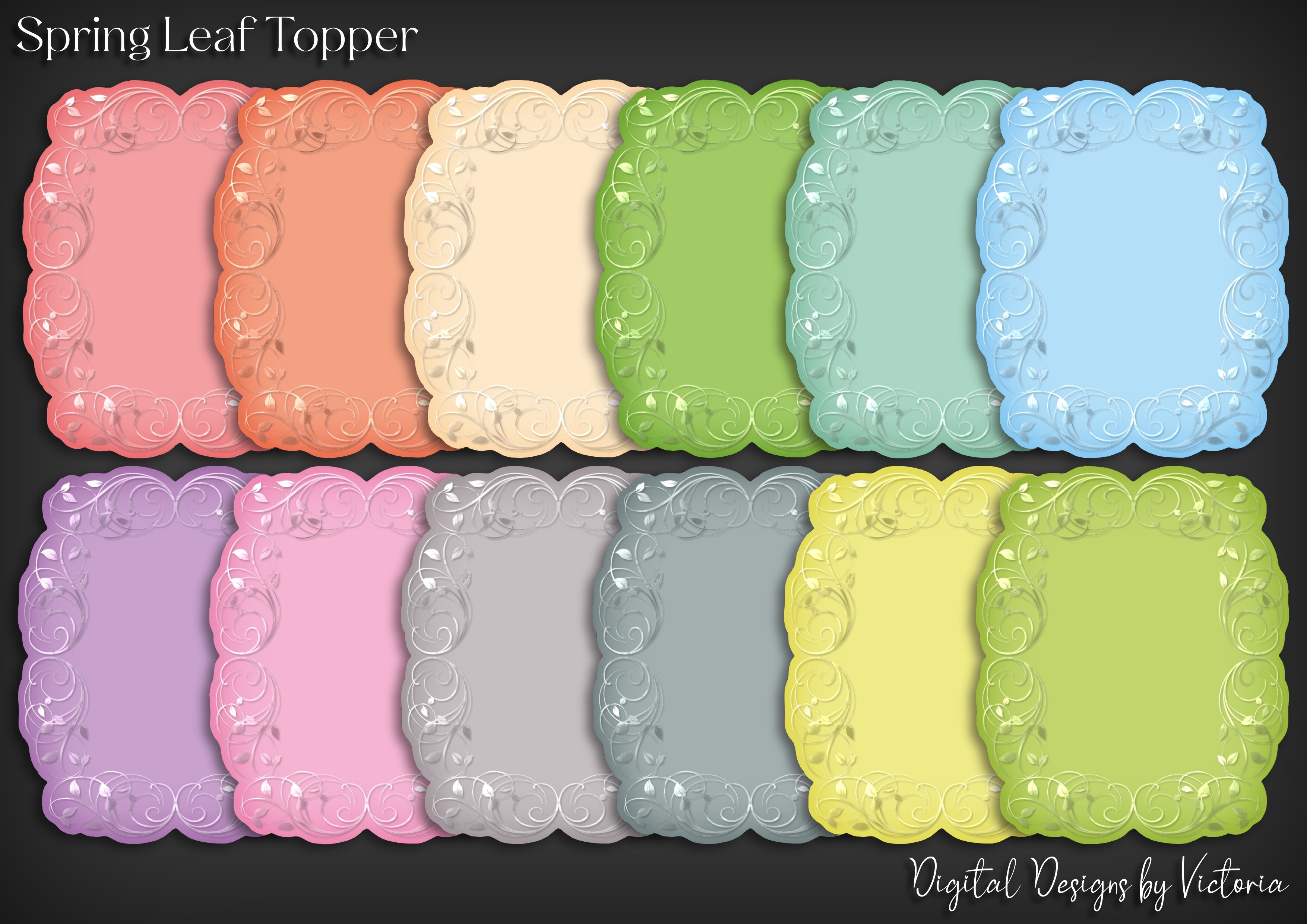 Spring Leaf Topper