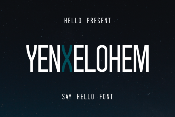 Yenxelohem Sans Serif Font By ponuppo