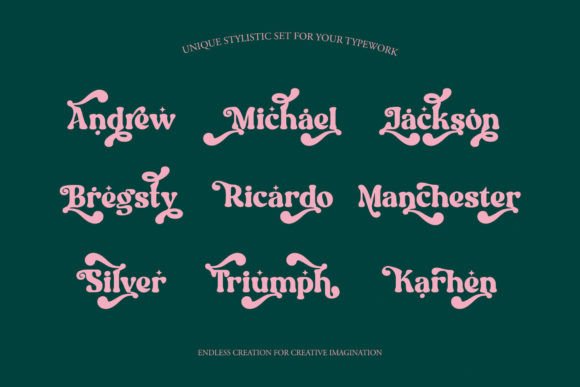 Aekabih Muskey Font - Preview 3