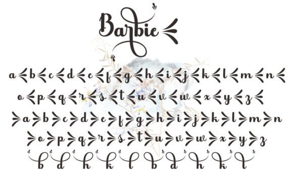 Barbie Font - Preview 3