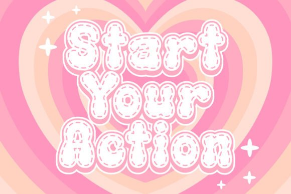 Beauty Groovy Font - Preview 2