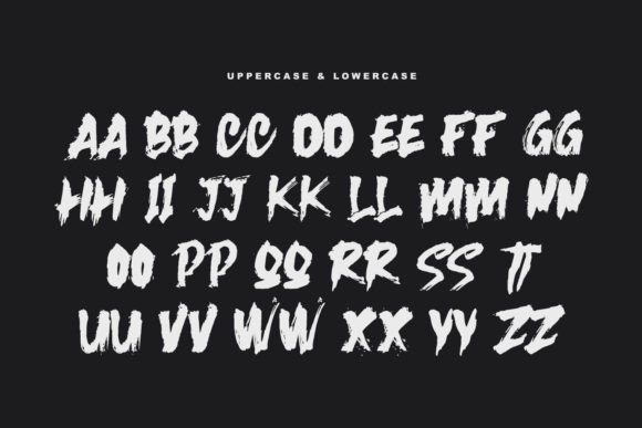 Begalih Brush Font - Preview 4