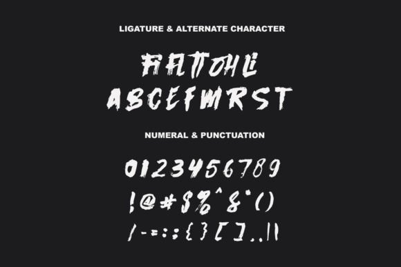 Begalih Brush Font - Preview 5