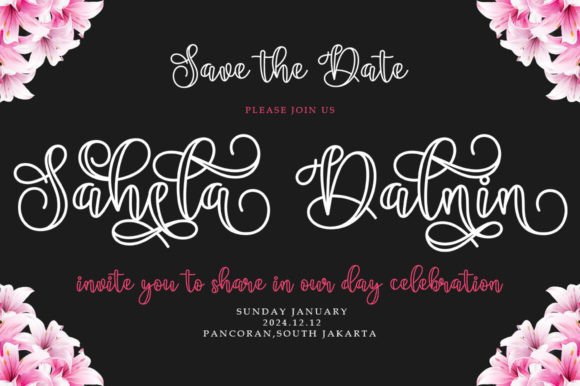 Blaling Sweet Font - Preview 2