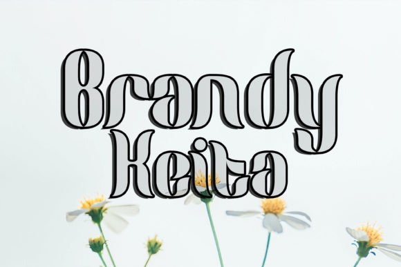 Brandy Keita Font - Preview 1